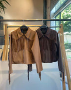 Casaco Franjas e Calça Lumina