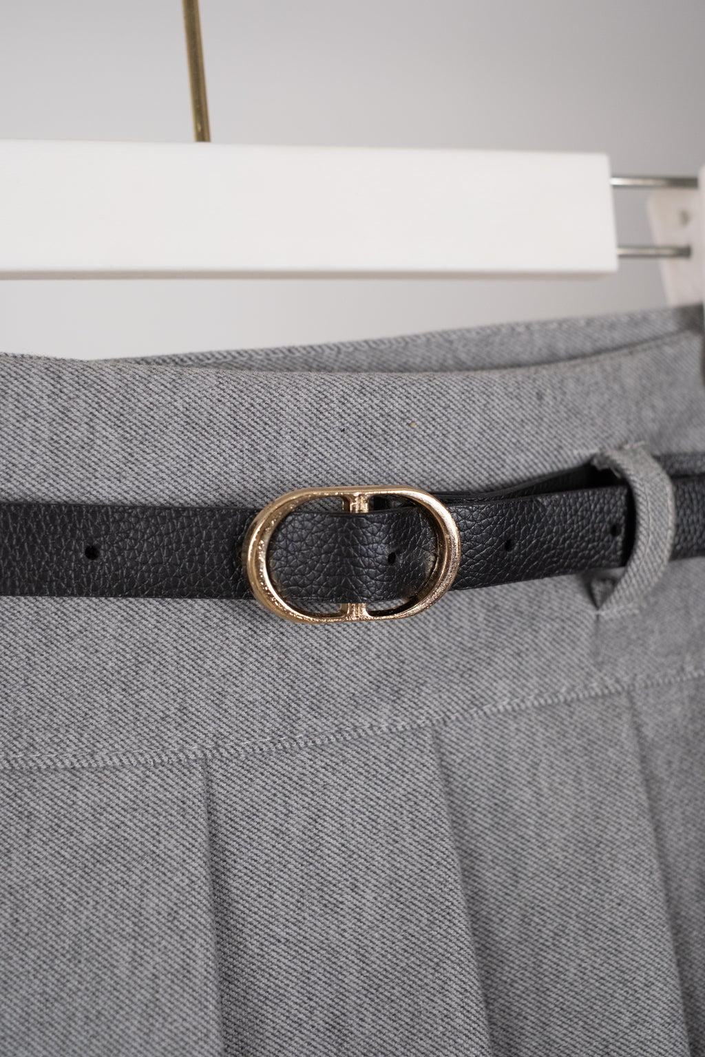 Saia Pregas com cinto