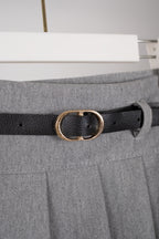 Saia Pregas com cinto